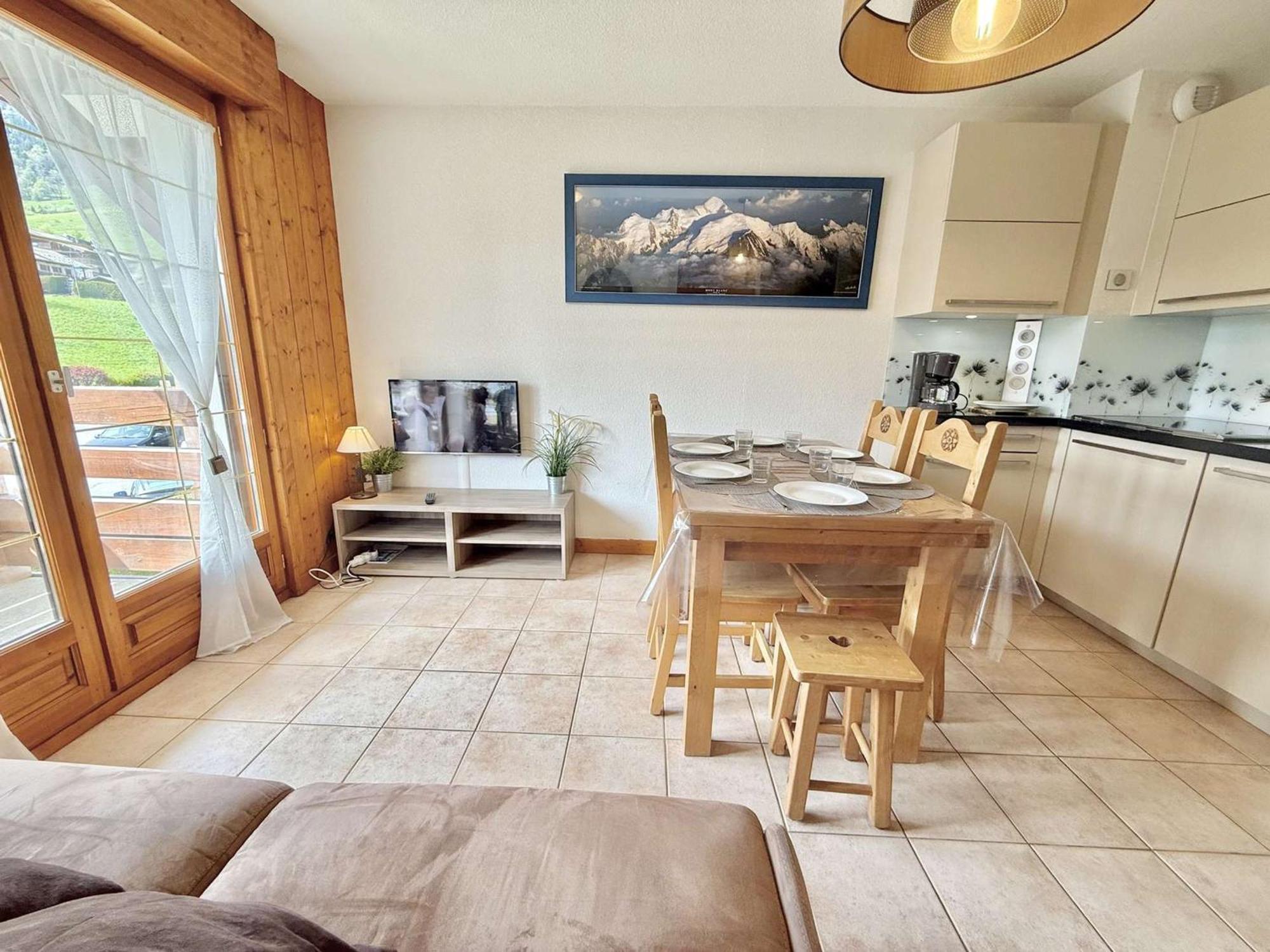Appartement 2 Pieces Cabine A Praz-Sur-Arly - 6 Personnes Avec Parking - Fr-1-603-10 Bagian luar foto